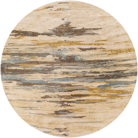 Surya Kavita Kvt-2301 Beige, Medium Gray, Camel, Tan Rugs.