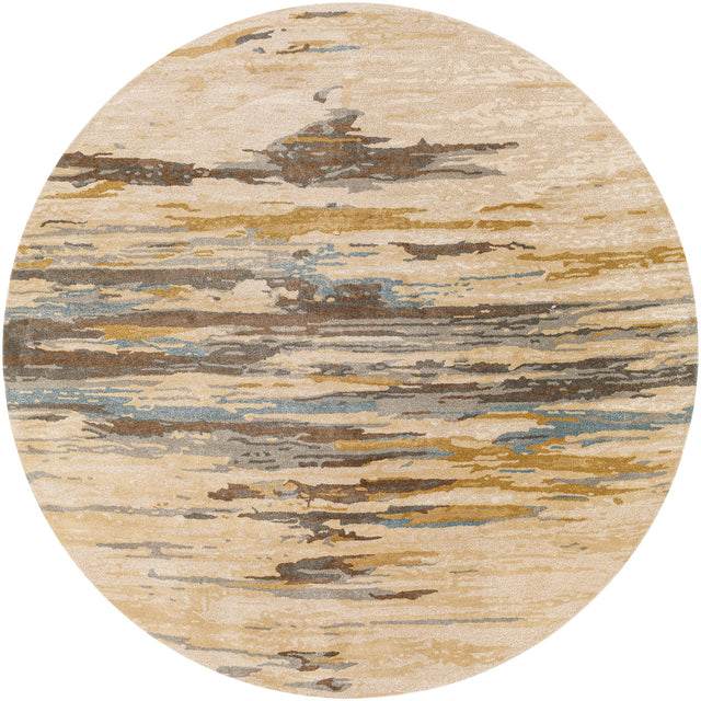Surya Kavita Kvt-2301 Beige, Medium Gray, Camel, Tan Rugs.