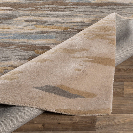 Surya Kavita Kvt-2301 Beige, Medium Gray, Camel, Tan Rugs.