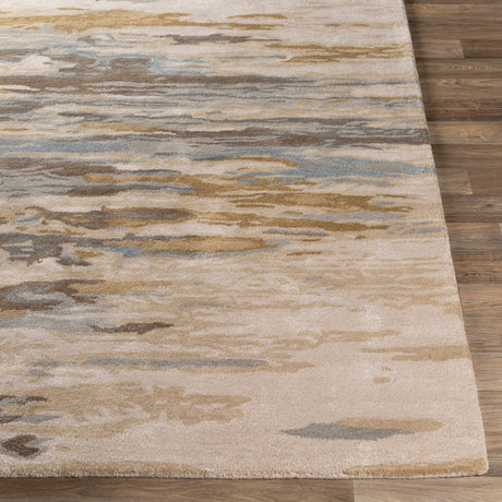 Surya Kavita Kvt-2301 Beige, Medium Gray, Camel, Tan Rugs.