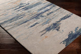 Surya Kavita Kvt-2302 Taupe, Navy, Dark Green, Denim Rugs.