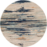 Surya Kavita Kvt-2302 Taupe, Navy, Dark Green, Denim Rugs.