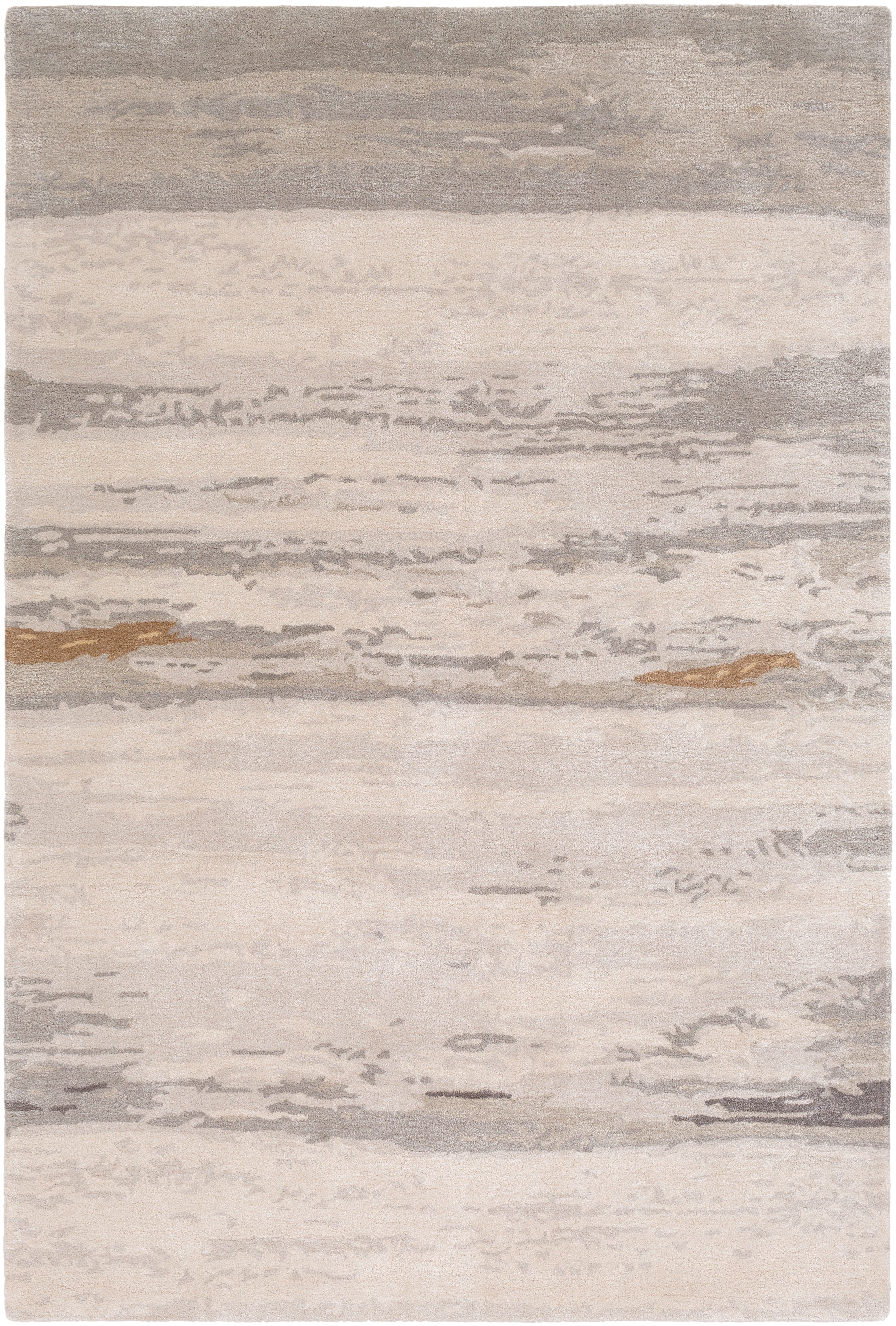 Surya Kavita Kvt-2303 Light Gray, Ivory, Medium Gray, Charcoal Area Rug