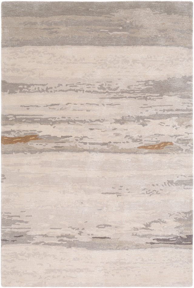 Surya Kavita Kvt-2303 Light Gray, Ivory, Medium Gray, Charcoal Rugs.
