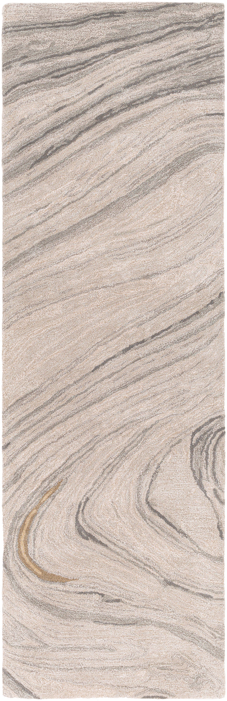 Surya Kavita Kvt-2304 Light Gray, Ivory, Medium Gray, Charcoal Rugs.