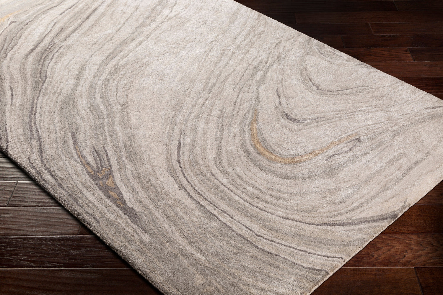 Surya Kavita Kvt-2304 Light Gray, Ivory, Medium Gray, Charcoal Rugs.