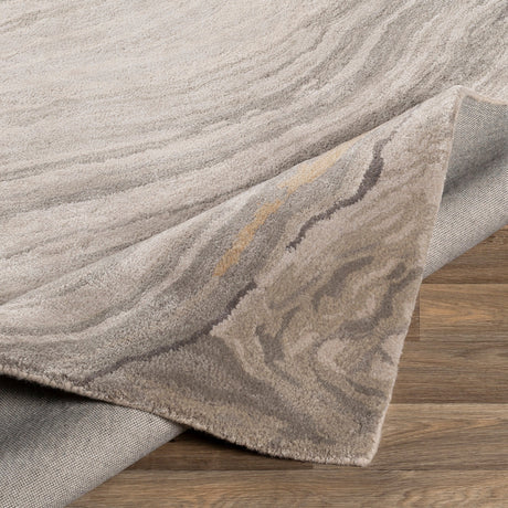 Surya Kavita Kvt-2304 Light Gray, Ivory, Medium Gray, Charcoal Rugs.