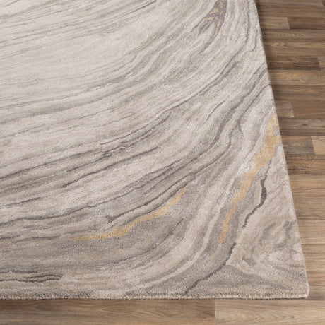 Surya Kavita Kvt-2304 Light Gray, Ivory, Medium Gray, Charcoal Rugs.