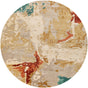 Surya Kavita Kvt-2305 Brick, Coral, Seafoam, Dark Green Rugs.