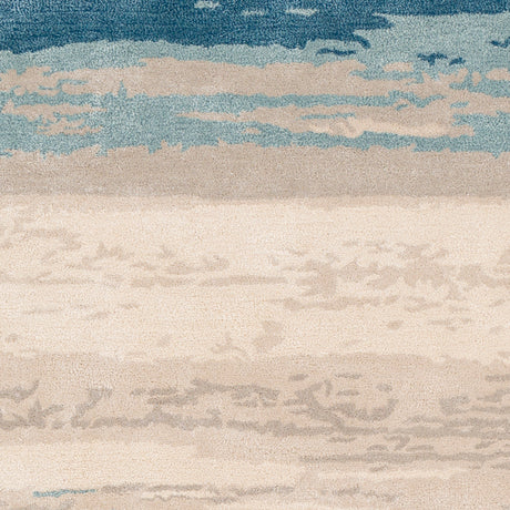 Surya Kavita Kvt-2306 Taupe, Ivory, Medium Gray, Navy Rugs.