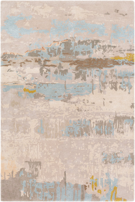 Surya Kavita Kvt-2307 Taupe, Khaki, Medium Gray, Dark Brown Rugs.