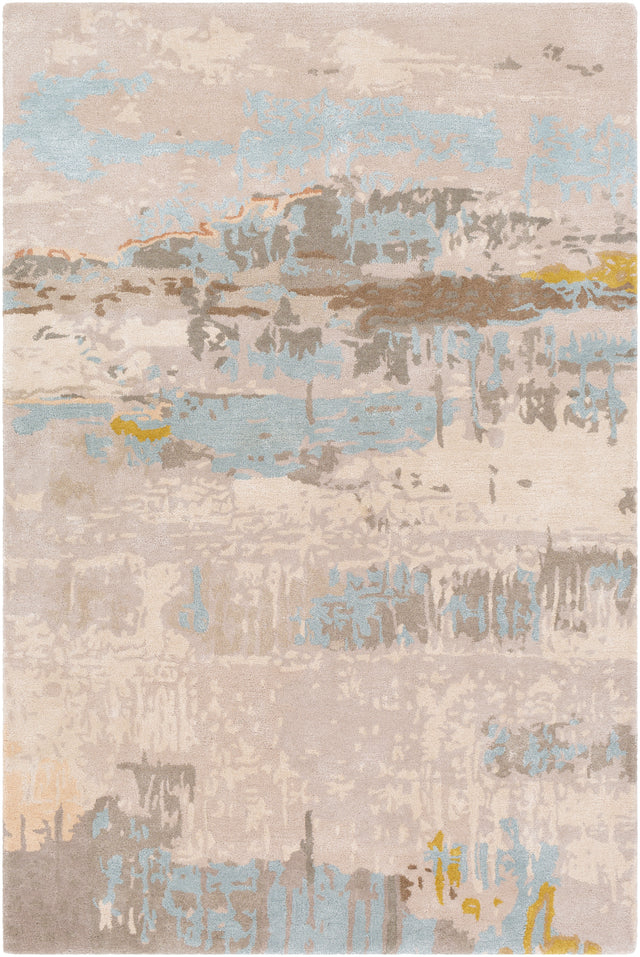 Surya Kavita Kvt-2307 Taupe, Khaki, Medium Gray, Dark Brown Rugs.