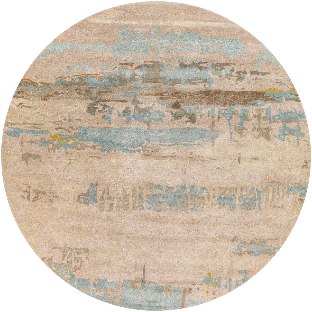 Surya Kavita Kvt-2307 Taupe, Khaki, Medium Gray, Dark Brown Rugs.