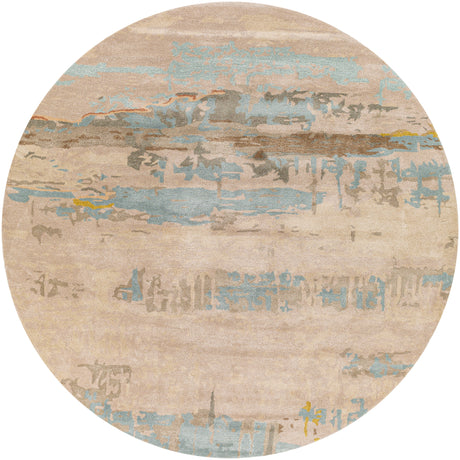 Surya Kavita Kvt-2307 Taupe, Khaki, Medium Gray, Dark Brown Rugs.