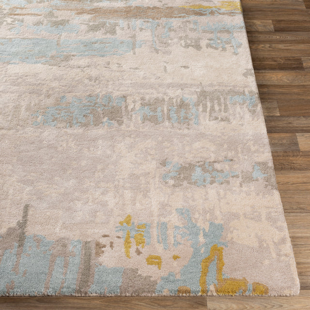 Surya Kavita Kvt-2307 Taupe, Khaki, Medium Gray, Dark Brown Rugs.