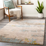 Surya Kavita Kvt-2307 Taupe, Khaki, Medium Gray, Dark Brown Rugs.