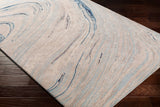 Surya Kavita Kvt-2308 Taupe, Ivory, Medium Gray, Navy Rugs.