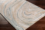 Surya Kavita Kvt-2309 Camel, Beige, Cream, Teal Rugs.