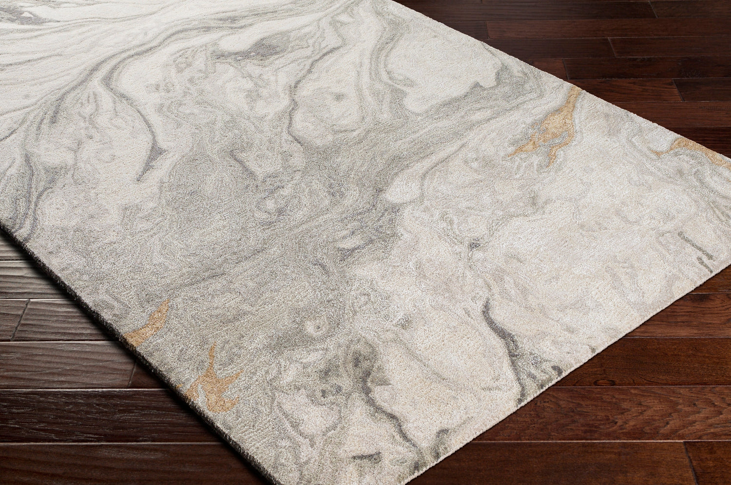 Surya Kavita Kvt-2314 Camel, Charcoal, Medium Gray, Light Gray Rugs.