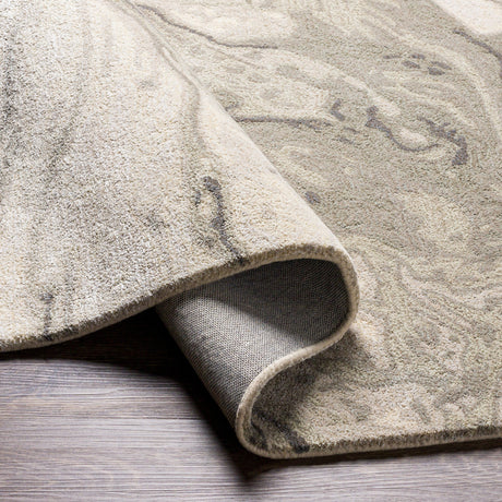 Surya Kavita Kvt-2314 Camel, Charcoal, Medium Gray, Light Gray Rugs.