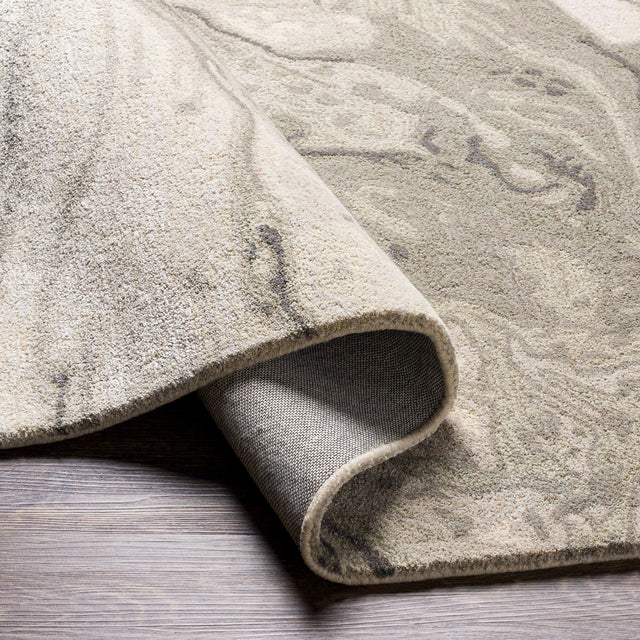 Surya Kavita Kvt-2314 Camel, Charcoal, Medium Gray, Light Gray Rugs.