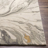 Surya Kavita Kvt-2314 Camel, Charcoal, Medium Gray, Light Gray Rugs.