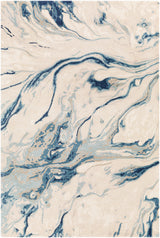 Surya Kavita Kvt-2315 Navy, Denim, Medium Gray, Taupe Rugs.