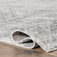 Nuloom Karie Tribal Nka1707A Light Gray Area Rug