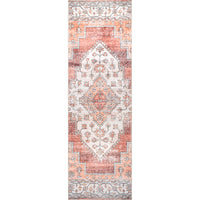 AreaRugs.com Wavaj Nwa1072B Rust Area Rug