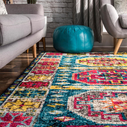 Nuloom Elise Aztec Nel1686A Multi Area Rug