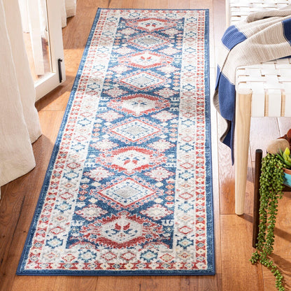 Safavieh Kazak Kzk119R Navy / Red Area Rug