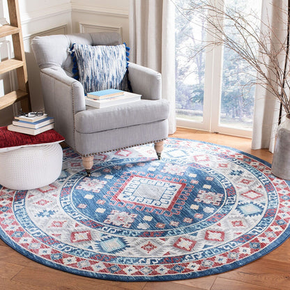 Safavieh Kazak Kzk119R Navy / Red Area Rug