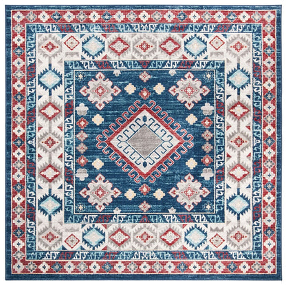 Safavieh Kazak Kzk119R Navy / Red Area Rug