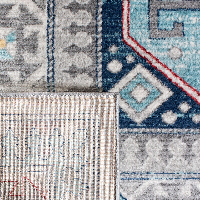 Safavieh Kazak Kzk120G Grey / Blue Rugs.