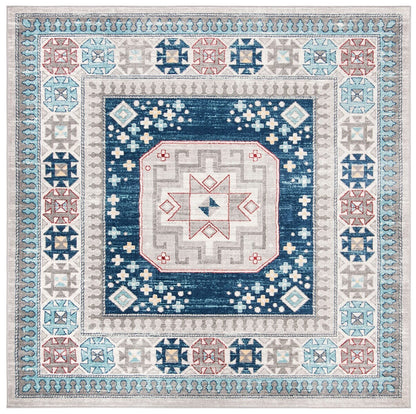 Safavieh Kazak Kzk120G Grey / Blue Area Rug