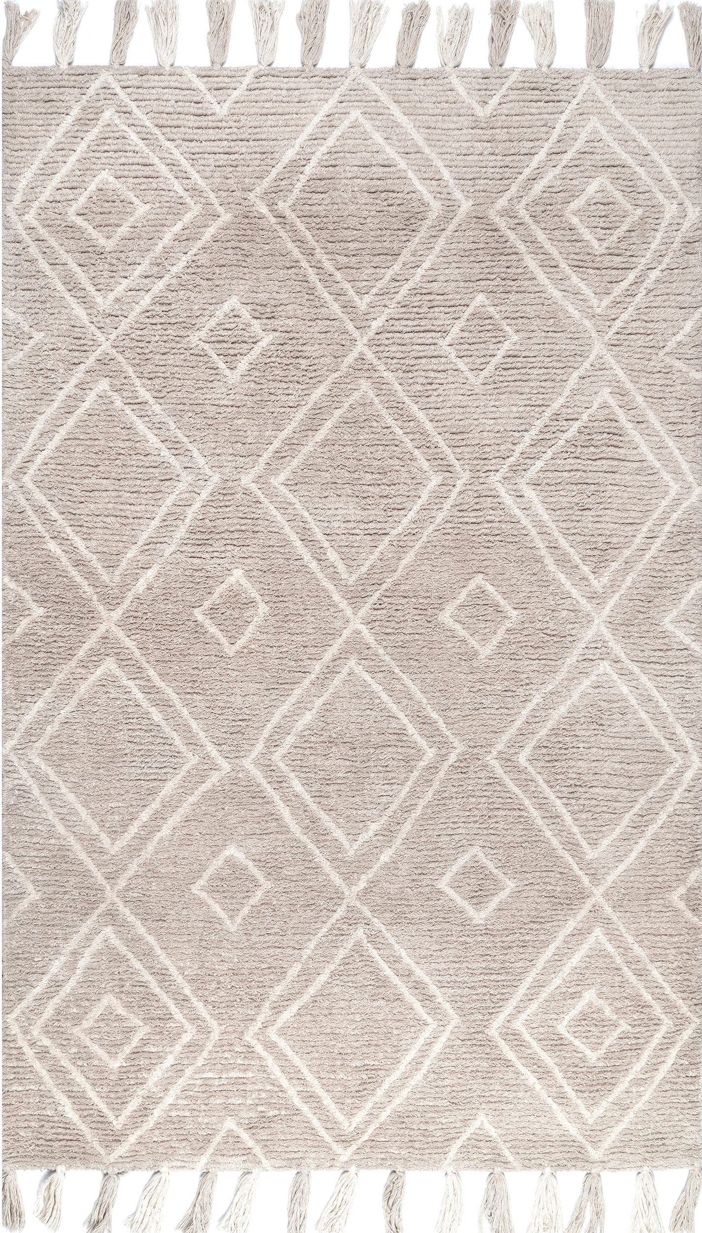 Nuloom Lisha Moroccan Nli1950B Tan Area Rug