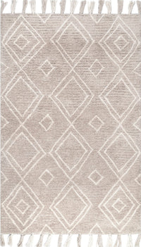 Nuloom Lisha Moroccan Nli1950B Tan Area Rug