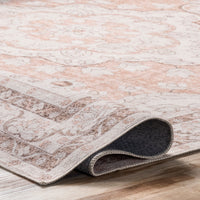 AreaRugs.com Wavaj Nwa1169A Peach Area Rug