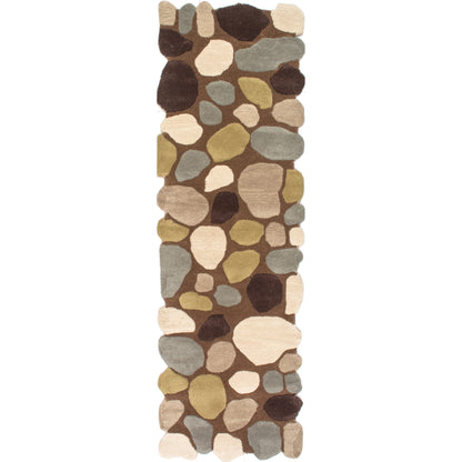 Nuloom Pebbles Npe3024A Brown Area Rug