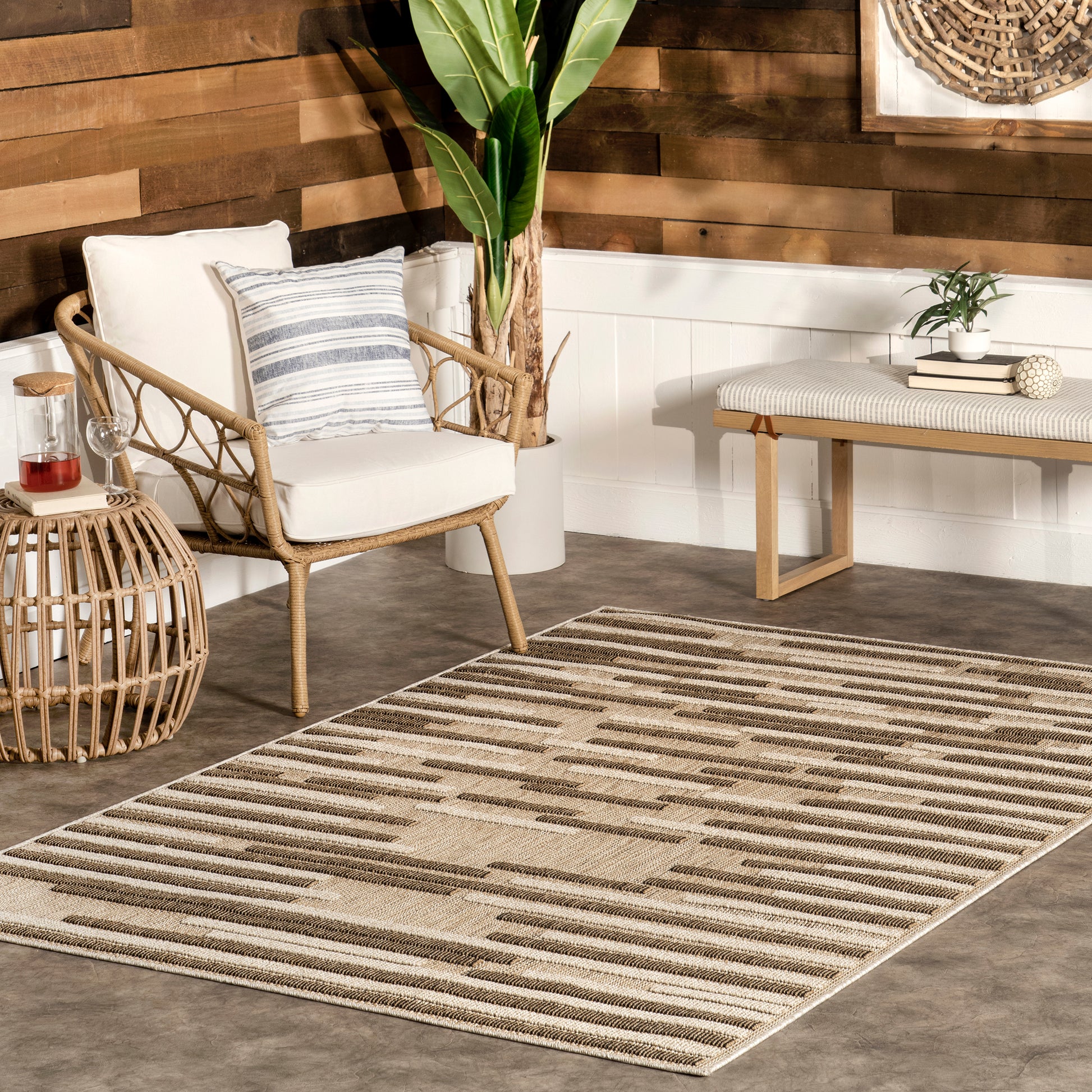 Nuloom Shana Neutral Nsh2217A Beige Area Rug