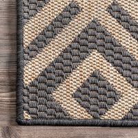 Nuloom Jayne Diamond Nja1773A Dark Gray Area Rug