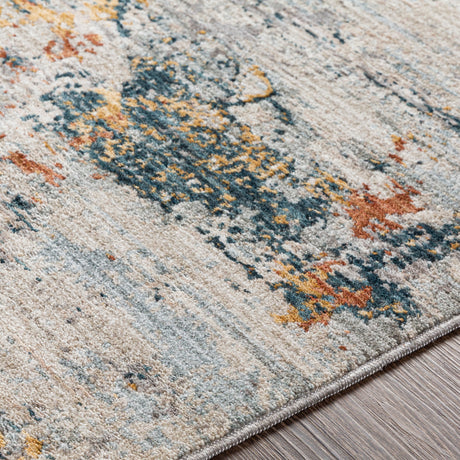 Surya Laila Laa-2300 Light Gray, Navy, Teal, Clay Rugs.