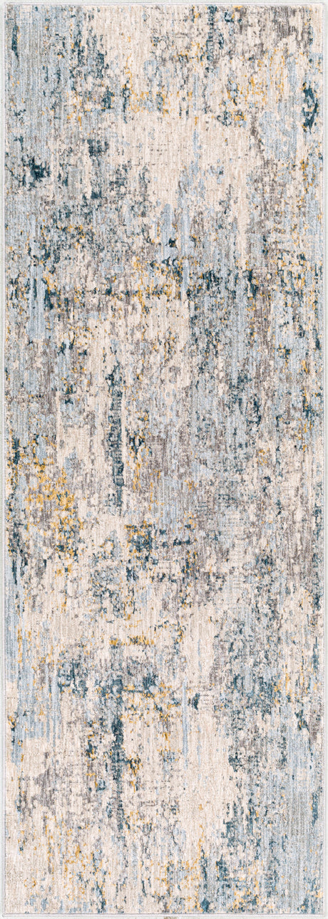 Surya Laila Laa-2303 Light Gray, Navy, Camel, Wheat Rugs.