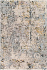 Surya Laila Laa-2303 Light Gray, Navy, Camel, Wheat Rugs.