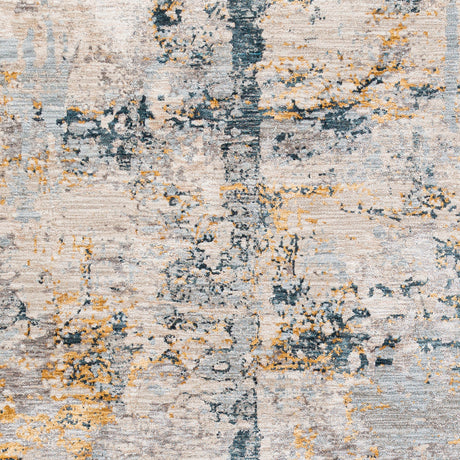 Surya Laila Laa-2303 Light Gray, Navy, Camel, Wheat Rugs.