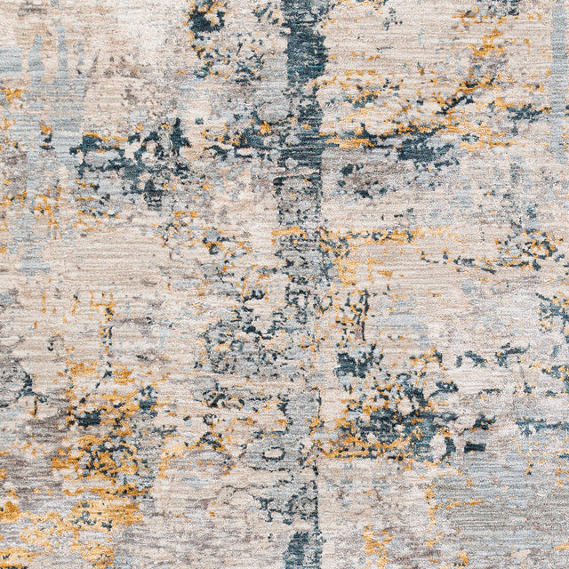 Surya Laila Laa-2303 Light Gray, Navy, Camel, Wheat Rugs.