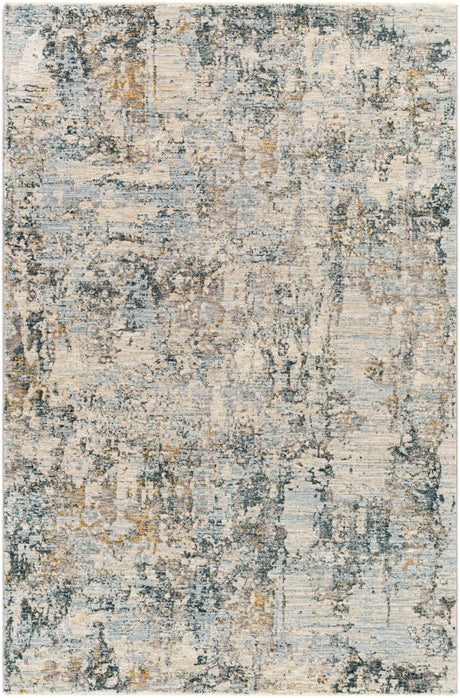 Surya Laila Laa-2305 Light Gray, Navy, Camel, Wheat Rugs.