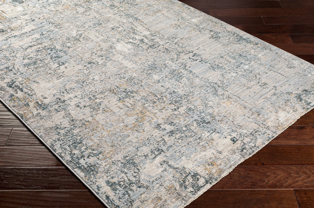 Surya Laila Laa-2305 Light Gray, Navy, Camel, Wheat Rugs.