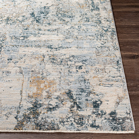 Surya Laila Laa-2305 Light Gray, Navy, Camel, Wheat Rugs.