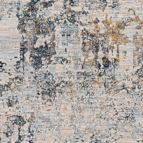 Surya Laila Laa-2305 Light Gray, Navy, Camel, Wheat Rugs.
